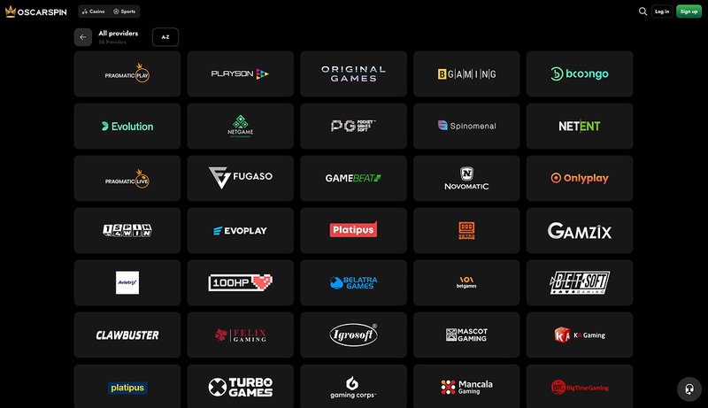 Global - oscarspin slots